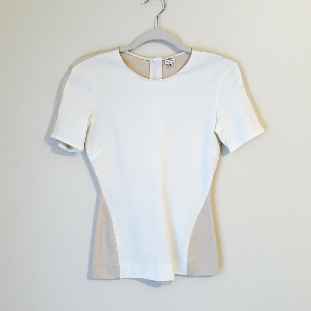 Aritzia Elegant White/Cream Women's Top Size XS
